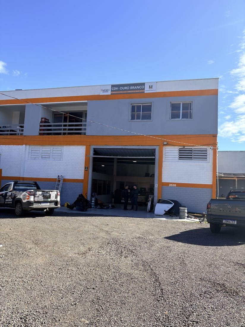 Fachada do CDV Ouro Branco